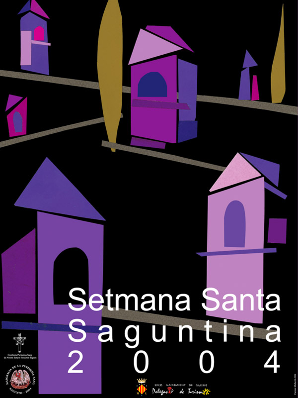 Cartel Semana Santa Saguntina 2004