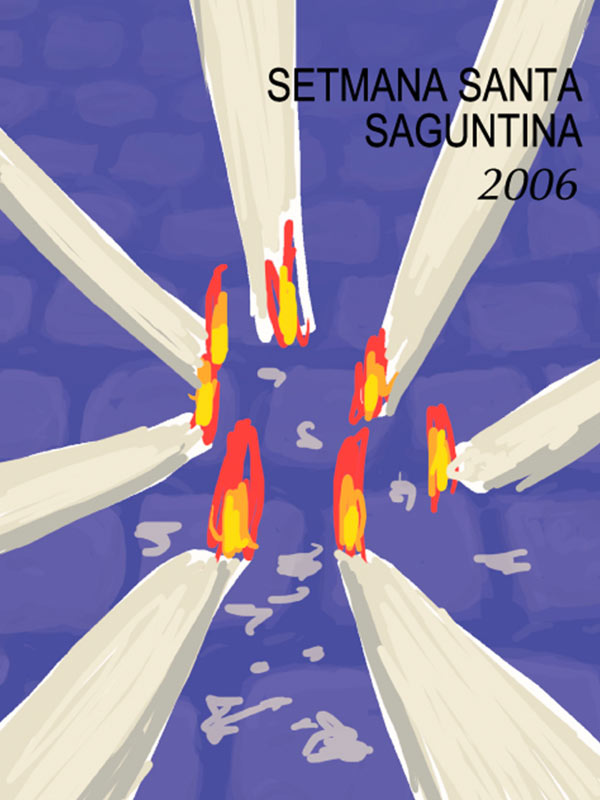 Cartel Semana Santa Saguntina 2006