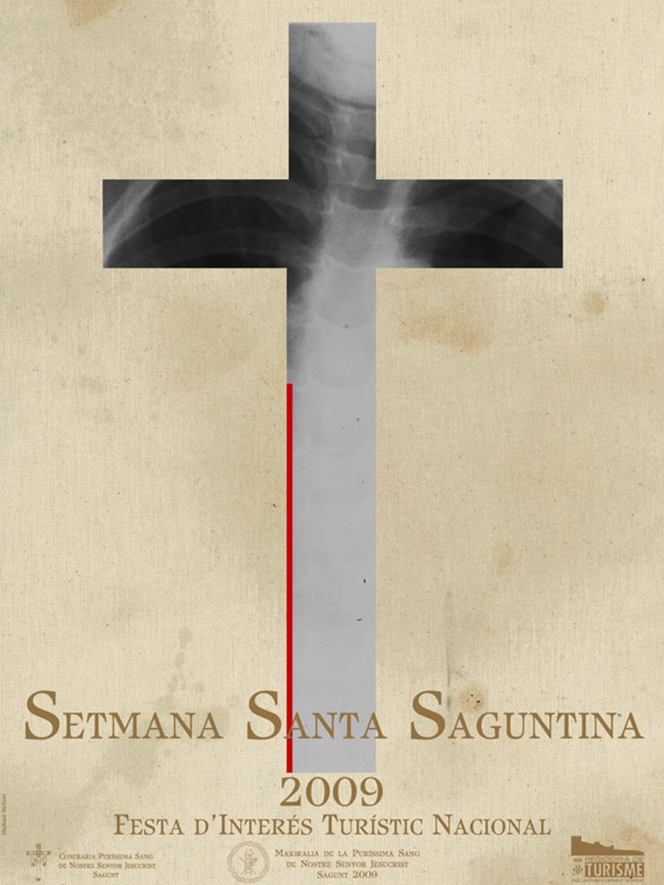 Cartel Semana Santa Saguntina 2009