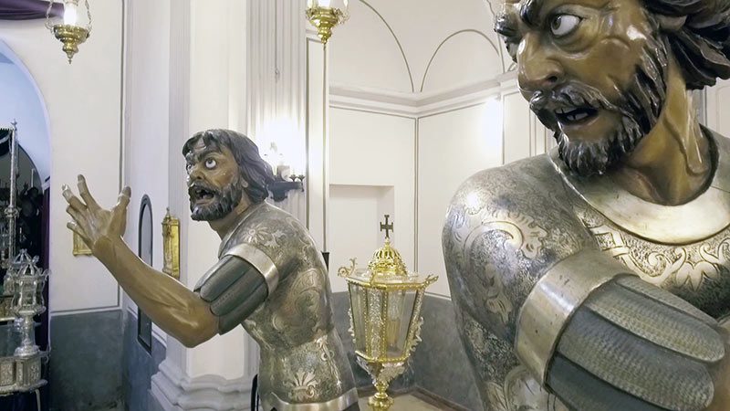 La flagelación del Señor. Popularmente conocida como