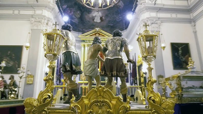 La flagelación del Señor. Popularmente conocida como