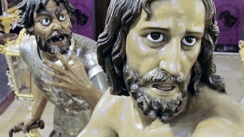 La flagelación del Señor. Popularmente conocida como