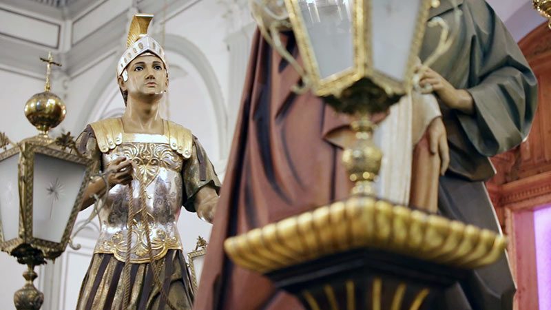 El beso de Judas. Pasos de la Cofradía de la Purísima Sangre. Sagunto