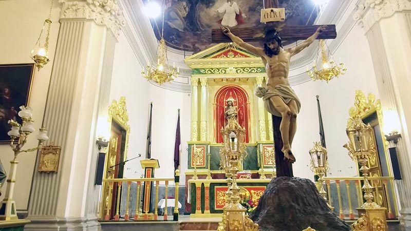 El Cristo de la Buena Paz. Pasos de la Cofradía de la Purísima Sangre