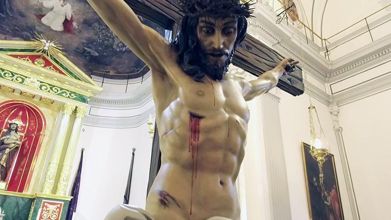 El Cristo de la Buena Paz. Pasos de la Cofradía de la Purísima Sangre