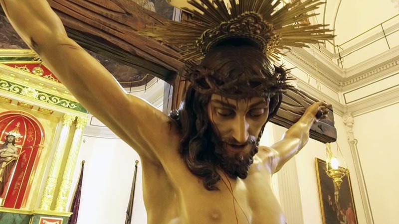 El Cristo de la Buena Paz. Pasos de la Cofradía de la Purísima Sangre