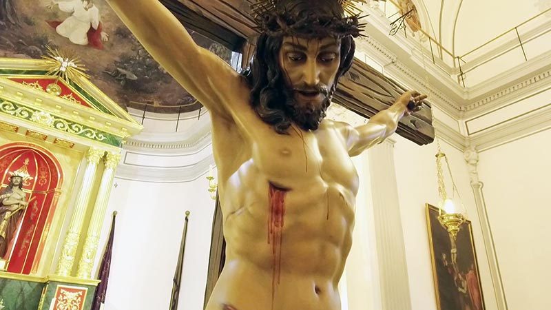 El Cristo de la Buena Paz. Pasos de la Cofradía de la Purísima Sangre