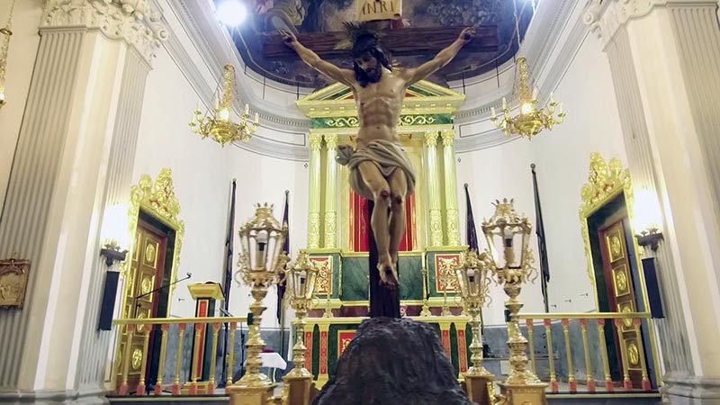 El Cristo de la Buena Paz. Pasos de la Cofradía de la Purísima Sangre
