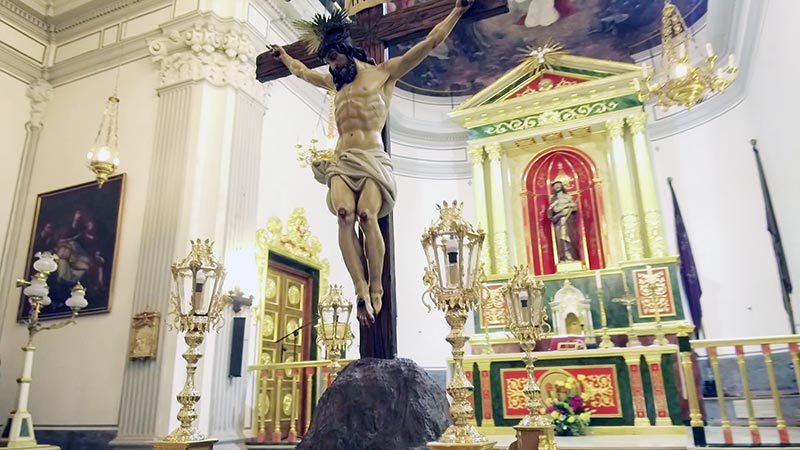 El Cristo de la Buena Paz. Pasos de la Cofradía de la Purísima Sangre