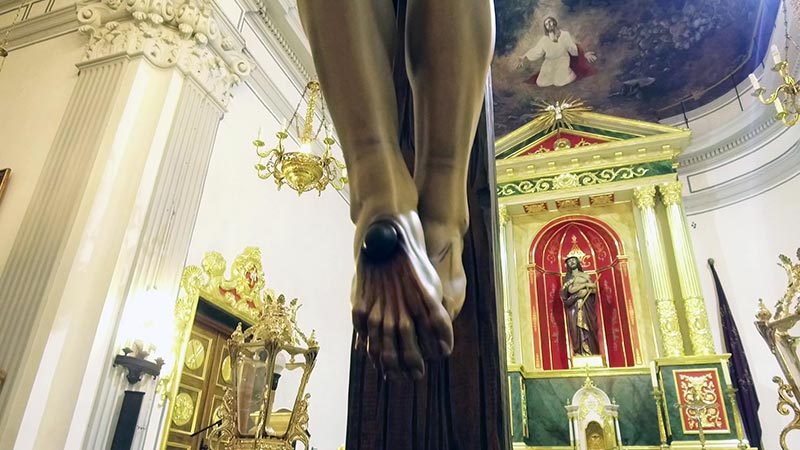 El Cristo de la Buena Paz. Pasos de la Cofradía de la Purísima Sangre