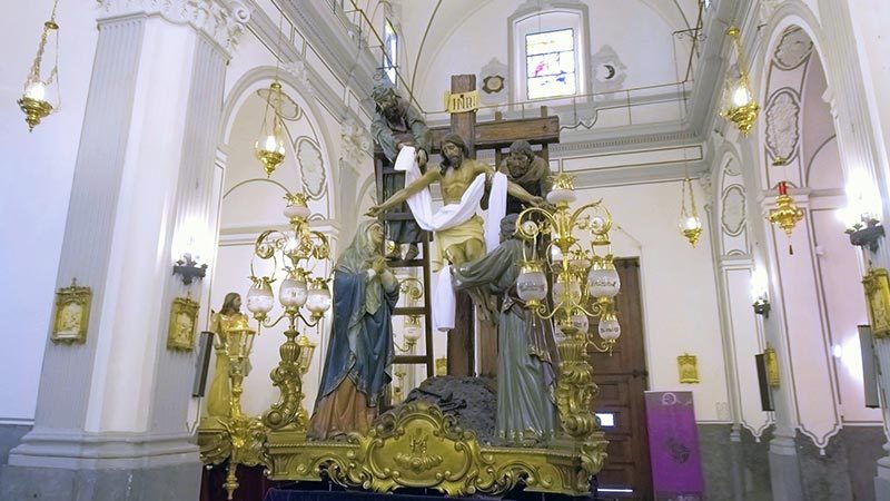 El Descendimiento del Señor de la Cruz. Cofradía de la Purísima Sangre