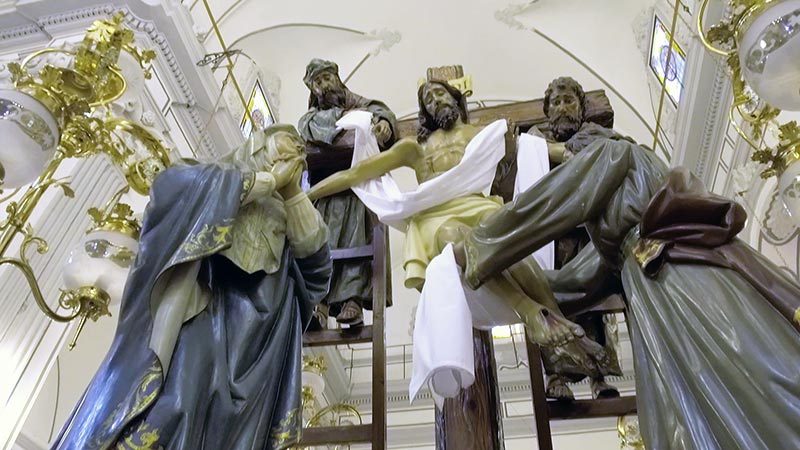 El Descendimiento del Señor de la Cruz. Cofradía de la Purísima Sangre