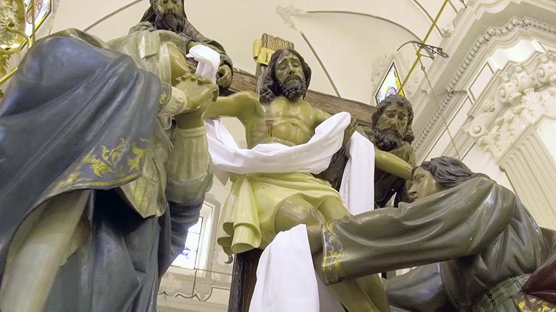 El Descendimiento del Señor de la Cruz. Cofradía de la Purísima Sangre