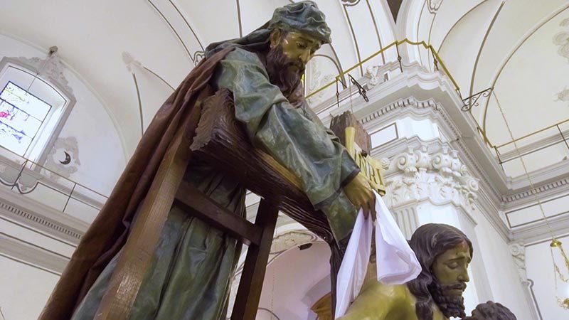 El Descendimiento del Señor de la Cruz. Cofradía de la Purísima Sangre