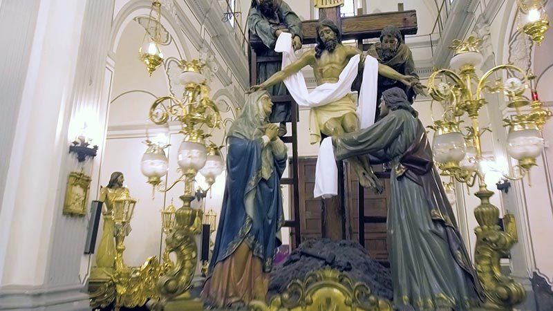 El Descendimiento del Señor de la Cruz. Cofradía de la Purísima Sangre