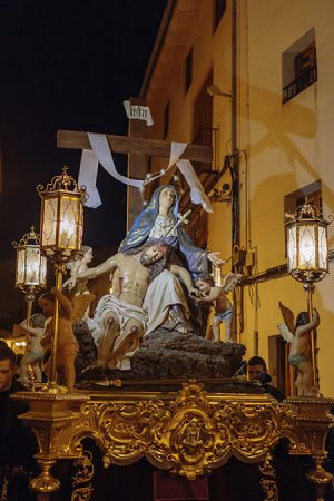 Santo Entierro. Actos de la Cofradía de la Purísima Sangre de Sagunto