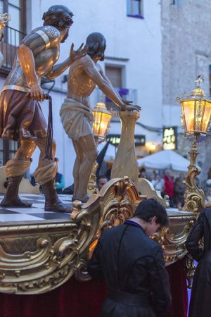 Santo Entierro. Actos de la Cofradía de la Purísima Sangre de Sagunto