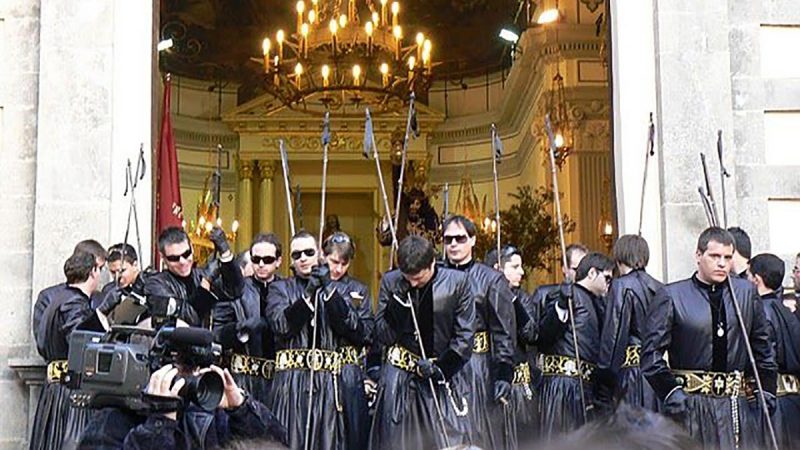 La Subasta . Actos de la Cofradía de la Purísima Sangre de nuestro Señor
